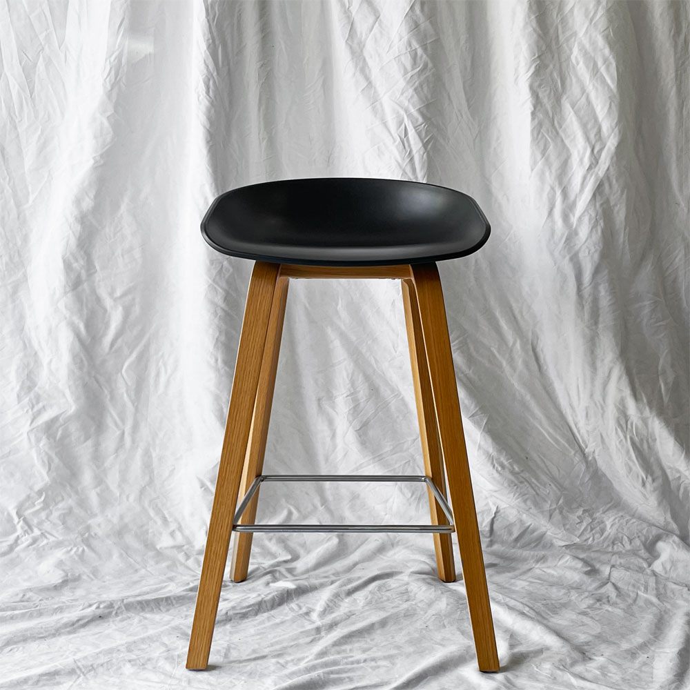 ヘイ HAY アバウトアスツール About a stool ブラック AAS32 LOW H75㎝ ハイスツール カウンターチェア 北欧モダン デンマーク ◇