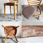 トーネット THONET ライターチェア leiter chair ダイニングチェア ベントウッド ラダーバック ファブリックシート 木製 W44cm ビンテージ ■