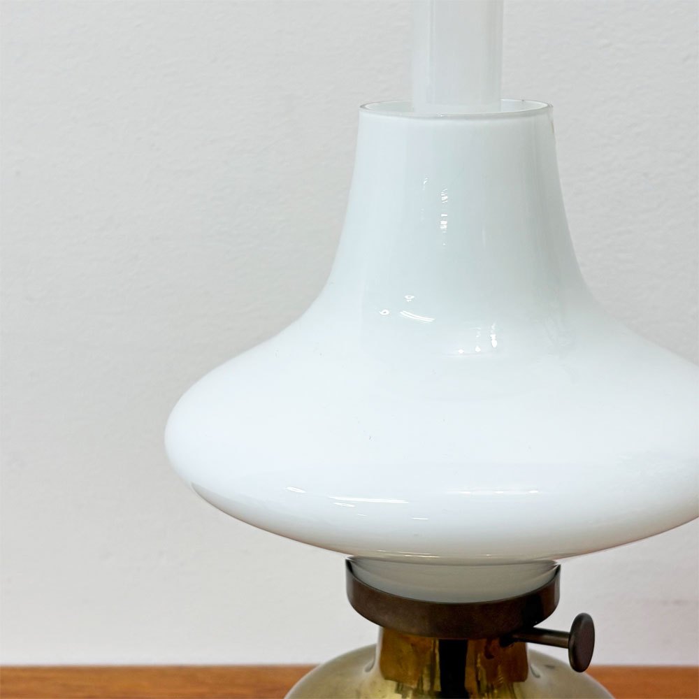 ルイスポールセン Louis Poulsen ペトロネラ Petronella オイルランプ 真鍮 ヘニング・コッペル ビンテージ ジャンク 現状品 ●