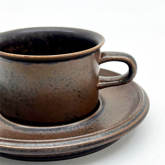 アラビア ARABIA ルスカ RUSKA デミタスカップ＆ソーサー C&S ウラ・プロコッペ Ulla Procope フィンランド 北欧食器 B ●