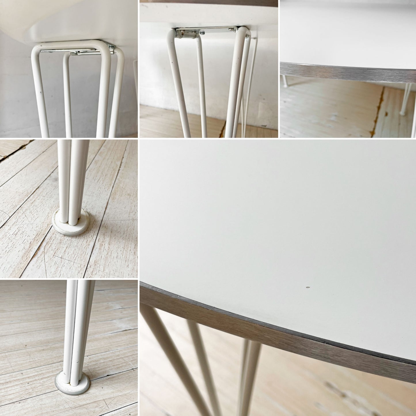 フリッツハンセン Fritz Hansen Bテーブル スーパー楕円テーブル ダイニングテーブル ピート・ハイン ブルーノ・マットソン アルネ・ヤコブセン デンマーク 北欧家具 参考定価￥382,800- ★