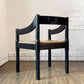 カッシーナ Cassina カリマテ CARIMATE アームチェア ペーパーコード ヴィコ・マジストレッティ イタリア ビンテージ ◎