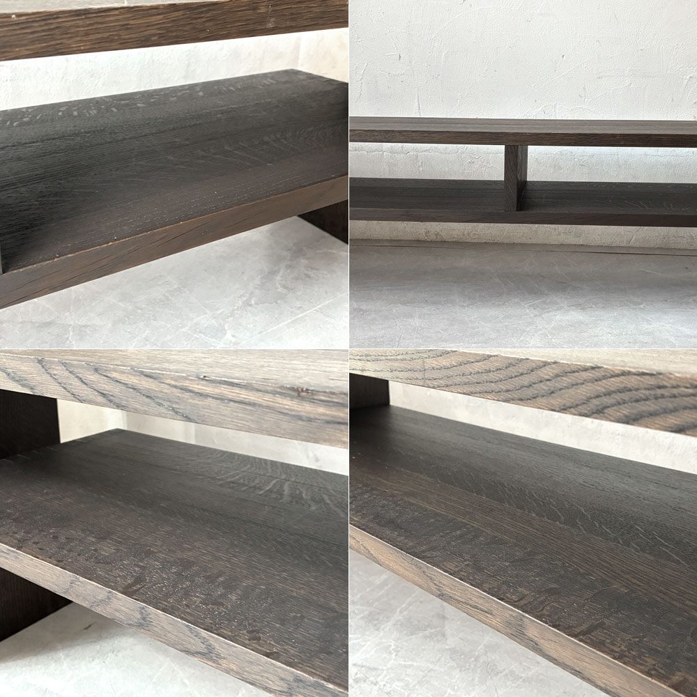 アボード abode ショージ SHOJI オケージョナルテーブル ラージ Occasional Table Large オーク材 ローボード AVボード 参考82,500円 ★