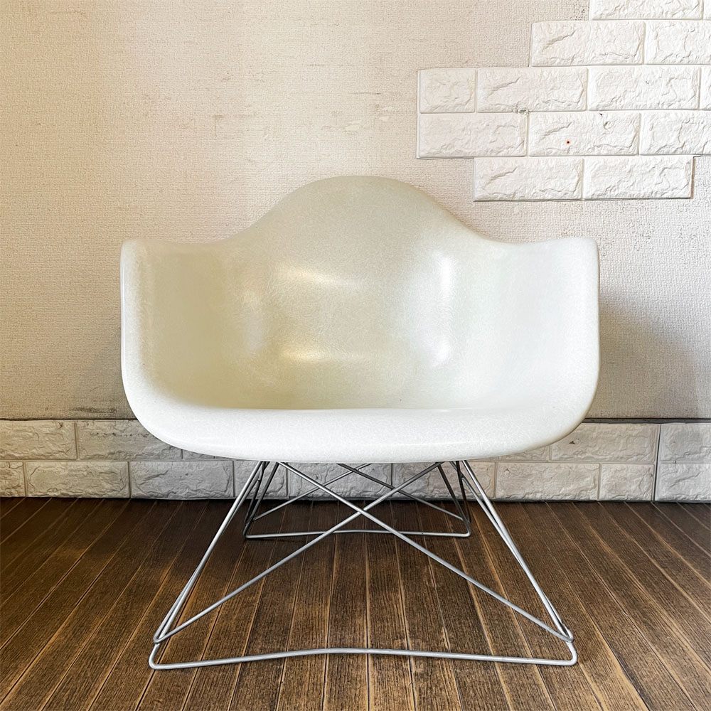 モダニカ MODERNICA ファイバーグラス アームシェルチェア FRP製 ナチュラル キャッツクレイドルベース C&R イームズ ミッドセンチュリー 定価￥143,000- ◎