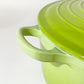 ルクルーゼ LE CREUSET ココットロンド 両手鍋 フルーツグリーン 24cm 鋳物 フランス ★