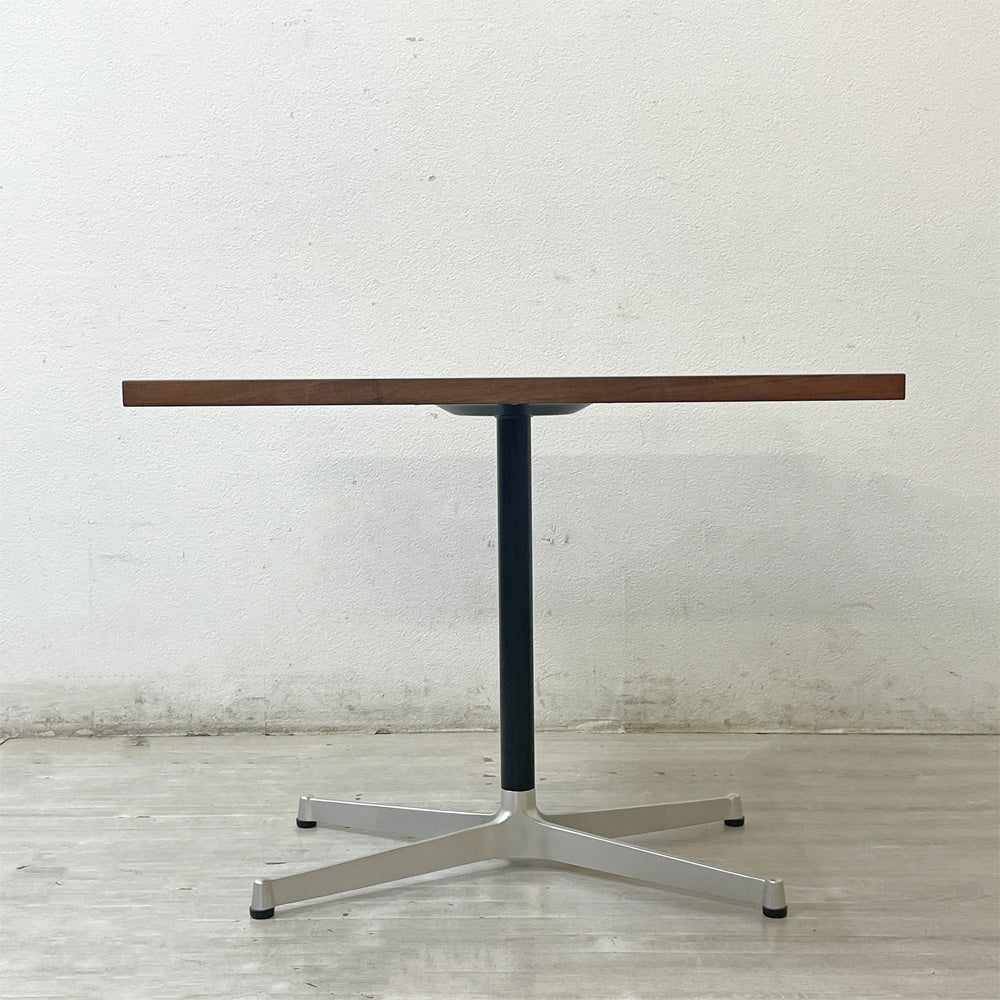 グリニッチ greeniche カフェテーブル Cafe Table 800×600×610 ウォールナット無垢材 Xレッグ ●