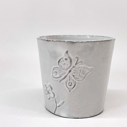 アスティエ・ド・ヴィラット Astier de Villatte フルール Fleurs 陶器 カップ タンブラー 蝶 スズラン フランス  ★