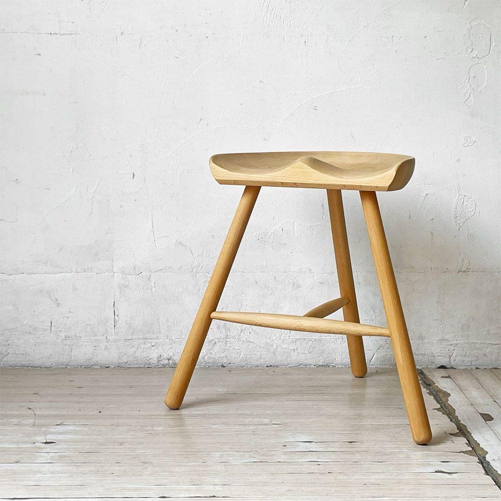 ワーナー Werner シューメーカーチェア Shoemaker Chair NO.49 スツール ビーチ材 オイルフィニッシュ ラーズ・ワーナー デンマーク ★