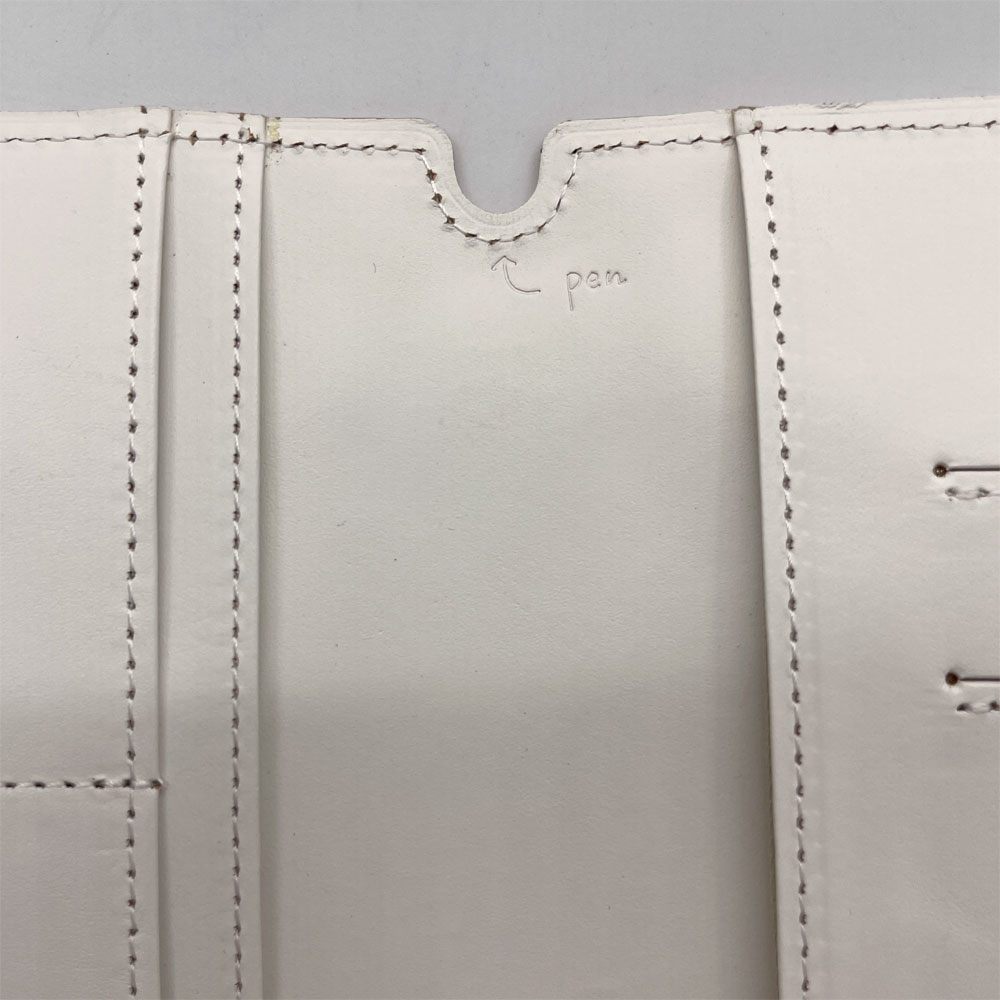 ほぼ日 x B JIRUSHI YOSHIDA PORTER WEEKS パスポートカバー PASSPORT COVER ホワイト 未使用品 ●