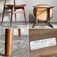カールハンセン＆サン Carl Hansen & Son CH33P オーク材 レザーシート 本革 ダイニングチェア ハンス・J・ウェグナー 定価￥156,200- B ■