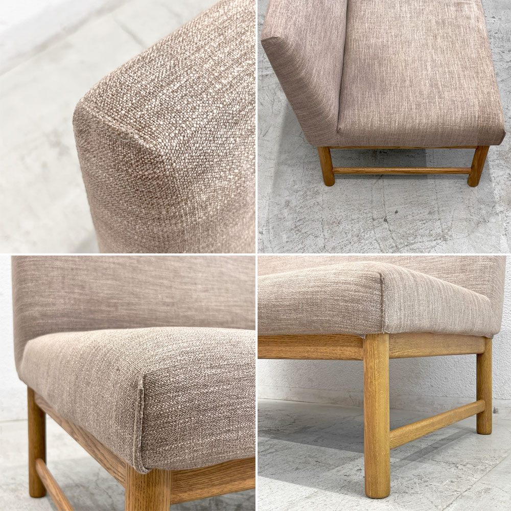 アクタス ACTUS タイム THYME 2シーター ソファベンチ オーク材 W120cm  ナチュラルカラー 〓