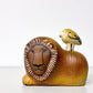 グスタフスベリ GUSTAVSBERG K-Studion リサラーソン Lisa Larson ライオンウィズバード LION WITH BIRD フィギュリン 現行品 ◎