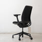 スチールケース Steelcase シリーズ2 Series2 デスクチェア OAチェア ブラック ●