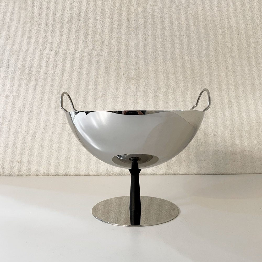 アレッシィ ALESSI AC04 フルーツボウル コランダー ザル 脚付 ステンレス製 アキッレ・カスティリオーニ Achille Castiglioni イタリア 参考価格￥43,989- ◎