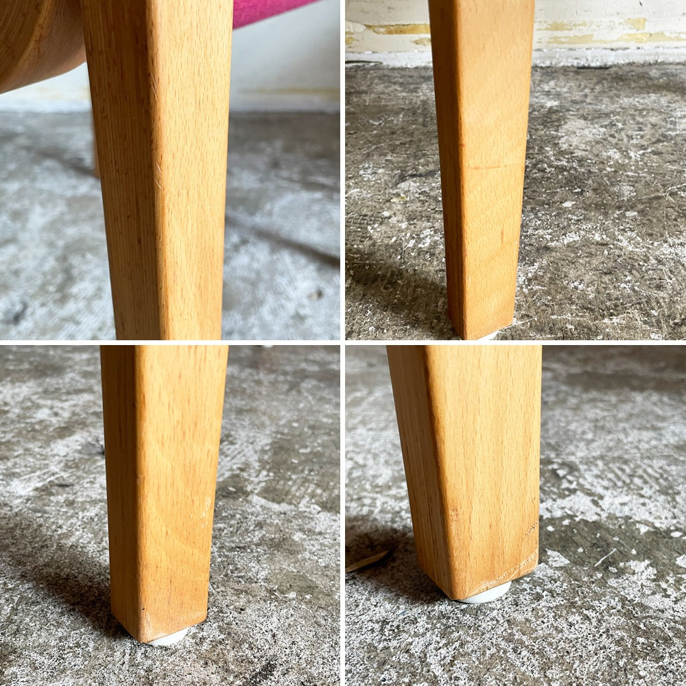 ノル Knoll 1305 アームレスチェア サイドチェア ダイニングチェア プライウッド ビル・ステファン Bill Stephens ビンテージ ミッドセンチュリー 現状品 ■