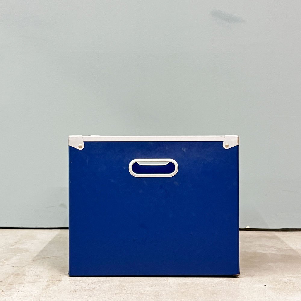 ユーエスエムハラー USMハラー USM Haller モジュラーファニチャー 純正 パスコボックス ブルー W34×W34 A ◎