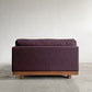 マスターウォール MASTERWAL バリスソファ VARIS SOFA アームレスカウチ 120 ファブリックシート ウォールナット無垢材 廃番 展示品 〓