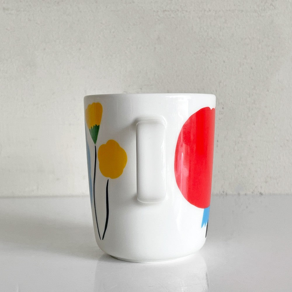マリメッコ Marimekko アホンライタ Ahonlaita マグカップ マイヤ・ロウエカリ Maija Louekari 北欧食器 廃番 ■