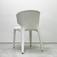 カッシーナ Cassina オラ 367 HOLA アームチェア 本革 フルレザー ホワイト ハンス・ウェッツスタイン 定価￥374,000- A ●