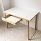 イデー IDEE スティルト テーブル STILT TABLE 1000 ホワイト デスク メラミン×オーク材 マリナ・ボーティエ Marina Bautier 定価 \69,900- 美品 ★