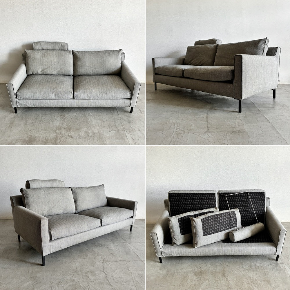 アイラーセン eilersen ストリームライン ソファ STREAMLINE SOFA 2.5-3シーター W190cm イェンス・ユール・アイラーセン Jens Juul Eilersen Dランク生地 モノトーン系色 参考価格￥486,200- 〓