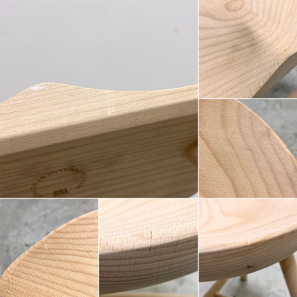 ワーナー Werner シューメーカーチェア Shoemaker Chair NO.49 スツール ビーチ材 ソープ仕上げ ラーズ・ワーナー ●