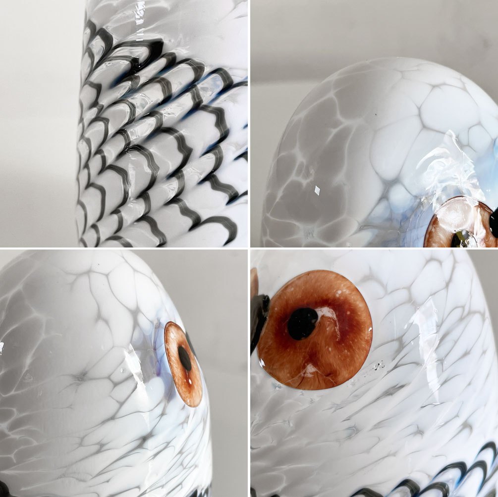 イッタラ iittala バーズバイトイッカ Birds by Toikka フクロウ Owlet Lumi Museum of Glass 限定 300体 オイバ・トイッカ Oiva Toikka イッタラバード ■