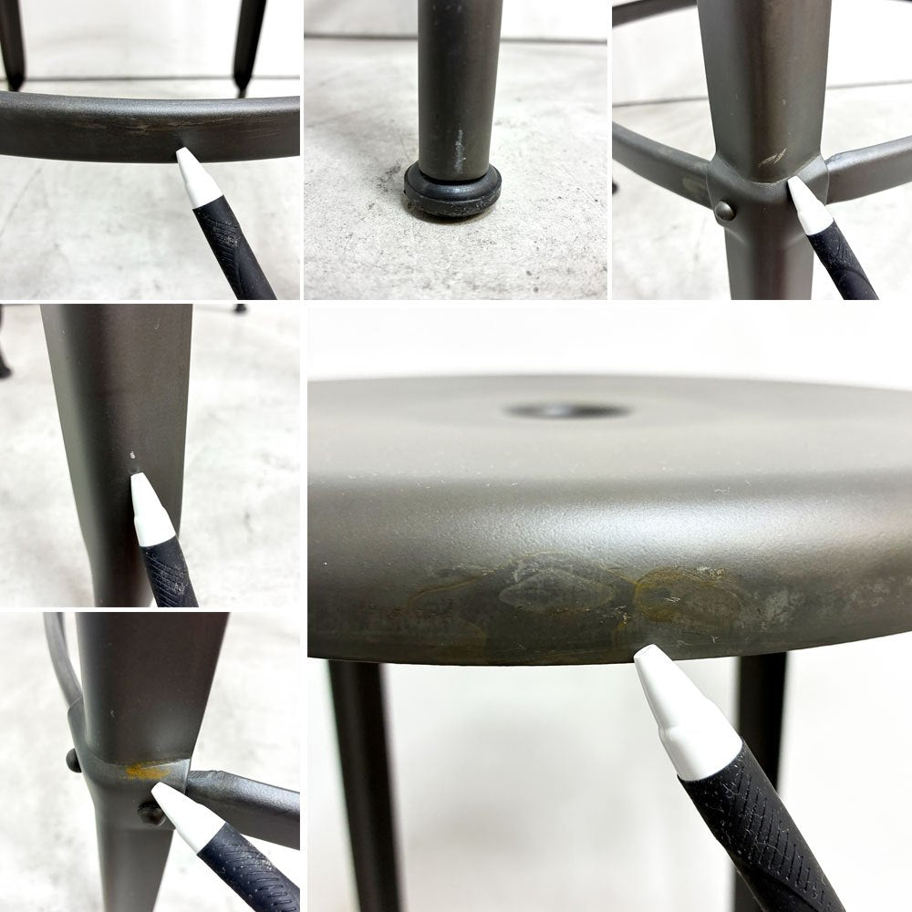 フェールトラヴァイユ FER TRAVAIL ニコルチェア NICOLLE Chair SH80 カウンターチェア スチール マットクリア仕上げ 別注モデル インダストリアル D ●