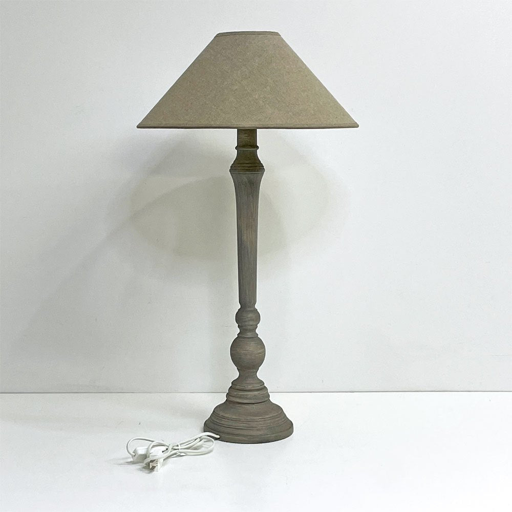 クラシカルデザイン Classical Design フロアランプ スタンドライト 1灯 布シェード シャビーシック メゾンドファミーユ MAISON DE FAMILLE 購入品 ●