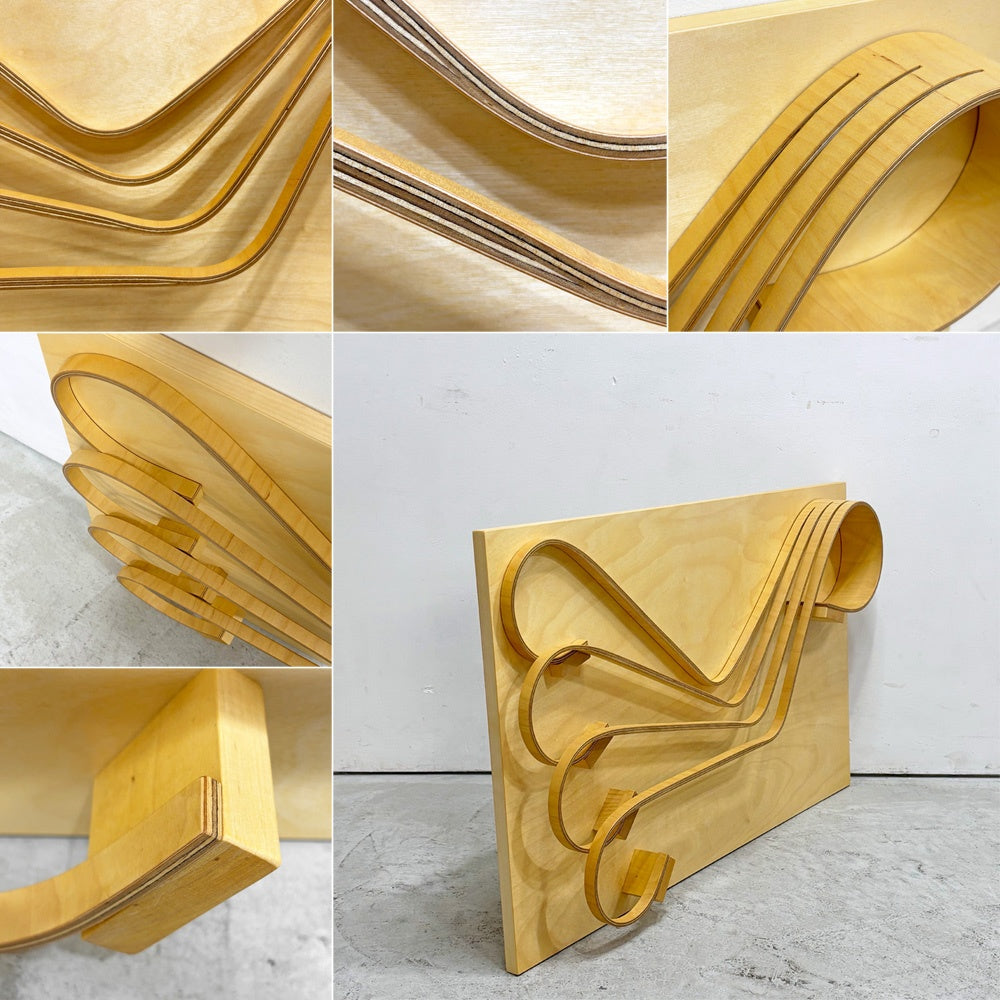 アルテック Artek ウォールレリーフ パイミオチェア Experimental Wall Relief edition of 40  アルヴァ・アアルト Alvar Aalto スコープ25周年記念 40個限定 箱付 ●