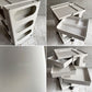 ビーライン B-LINE ボビーワゴン Boby Wagon 3段5トレイ ストーンホワイト 日本限定色 ジョエ・コロンボ イタリア MoMA ミッドセンチュリー メトロクス インナートレイ付 ♪