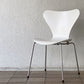 フリッツハンセン Fritz Hansen 3107 セブンチェア ラッカー仕上げ ホワイト スタッキング アルネ・ヤコブセン デンマーク 北欧家具 A ◇