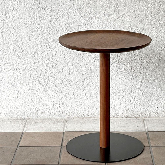 マスターウォール MASTERWAL ユーティーファイブ YU UT5 サイドテーブル W40 D40 H50cm ウォールナット材 無垢材 小林幹也 アカセ木工 ◇