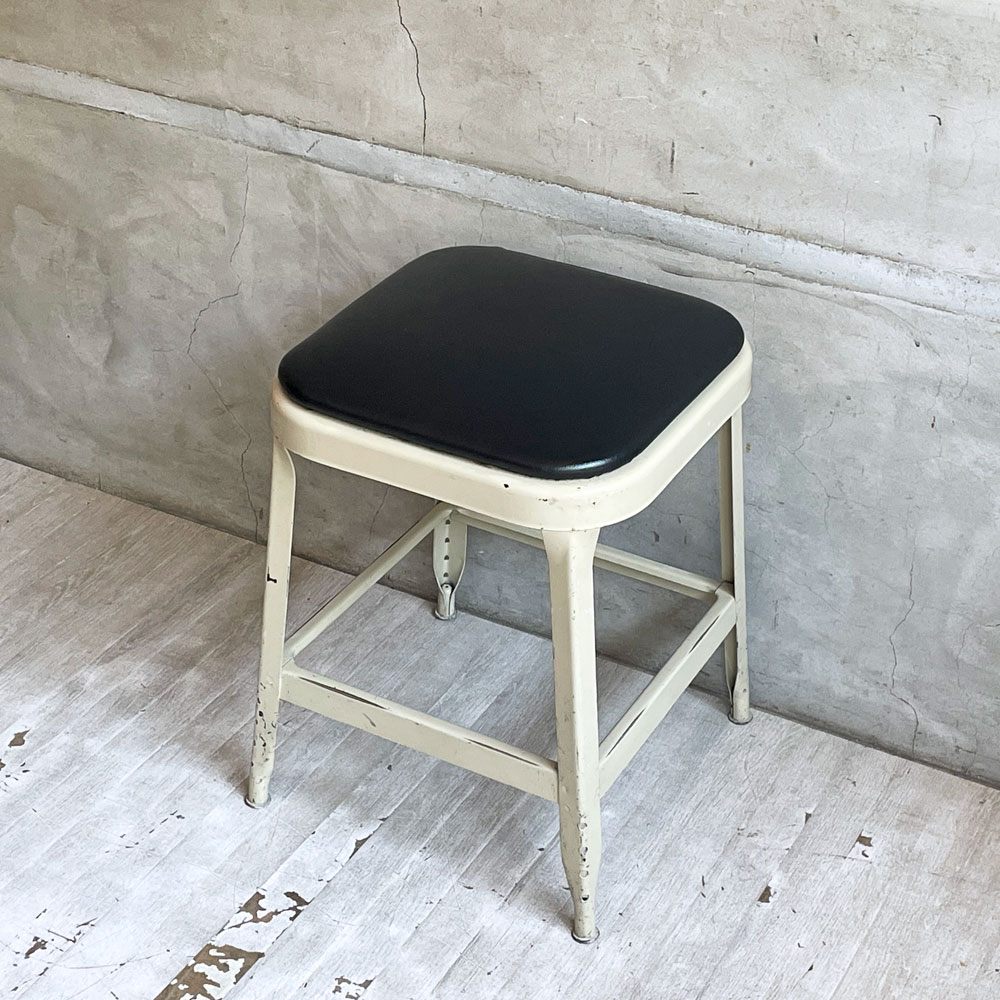リオン LYON ファクトリースツール FACTORY STOOL スツール カウンターチェア Sサイズ インダストリアル P.F.S取扱い A  ♪