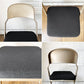 クラリン CLARIN フォールディングチェア FOLDING CHAIR シートクッション ブラック 折りたたみ アメリカ製 P.F.S.取扱 廃番仕様 ◎