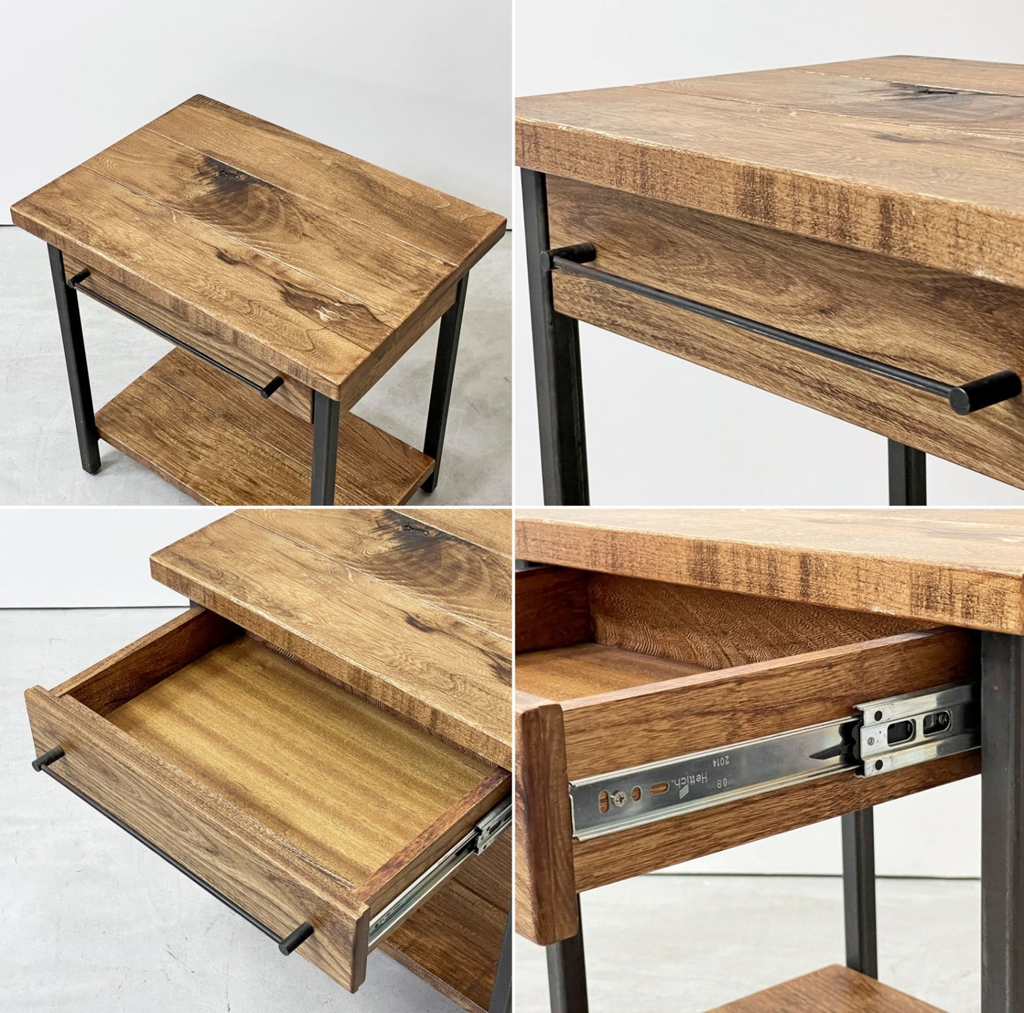 アクメファニチャー ACME Furniture グランビュー エンドテーブル GRANDVIEW END TABLE サイドテーブル ナイトテーブル オーク無垢材 インダストリアルデザイン ●