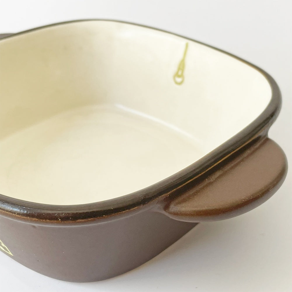 バザー・エ・ガルド-モンジェ Bazar et Garde-Manger ボナペティ！コレクション ボウル グラタン皿 ブラウン ★