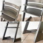 ストッケ STOKKE トリップトラップ TRIPP TRAPP ベビーチェア キッズチェア S/N5 ベビーガード＆トレイ付き ◇