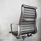 ハーマンミラー Herman Miller アルミナムグループ エグゼクティブチェア ハイバック レザーシート 本革 ブラック 5本脚 C&Rイームズ ミッドセンチュリー ■