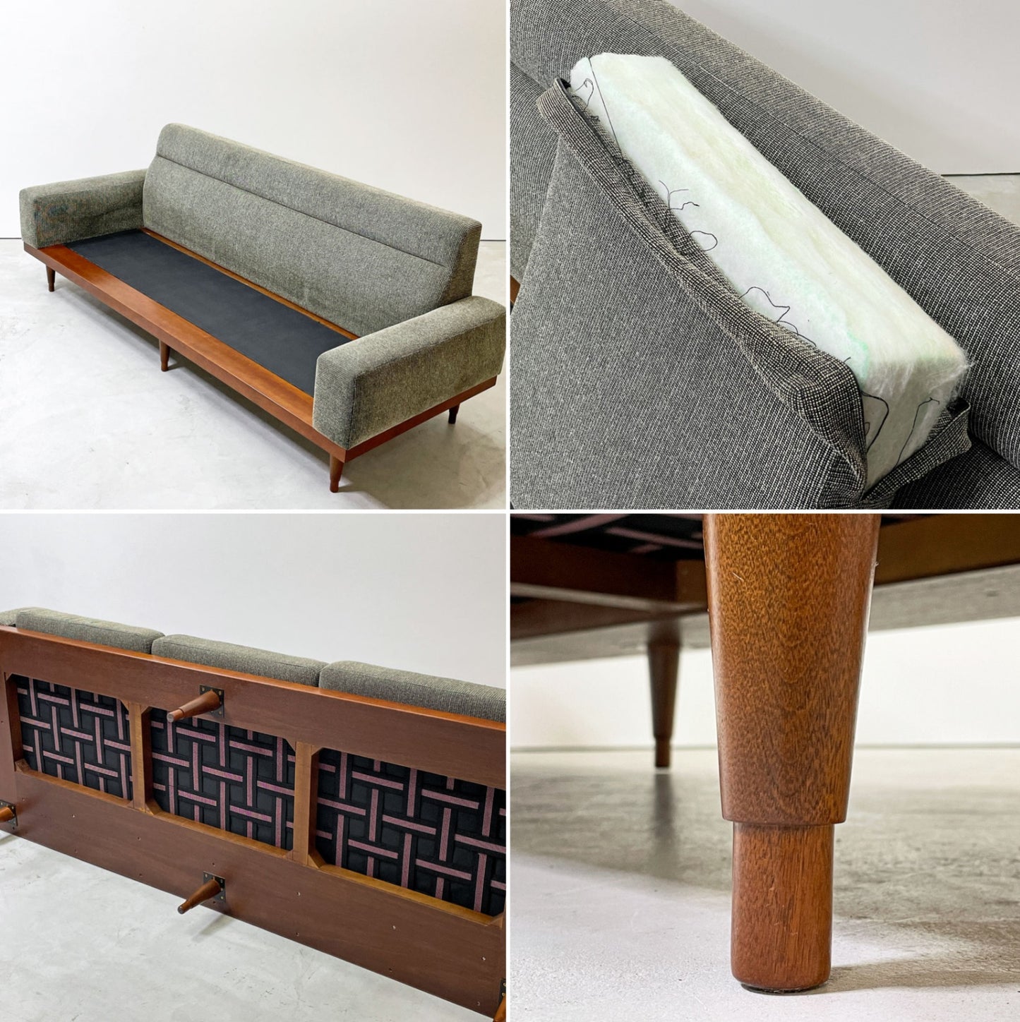 パシフィックファニチャーサービス PACIFIC FURNITURE SERVICE P.F.S スタンダードC STANDARD C 3Pソファ 3シーター Mo Black ●