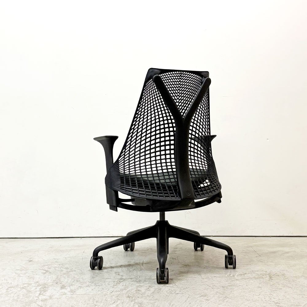 ハーマンミラー Herman Miller セイルチェア SAYL Chair デスクチェア ブラック 旧モデル イヴ・ベアール B ●
