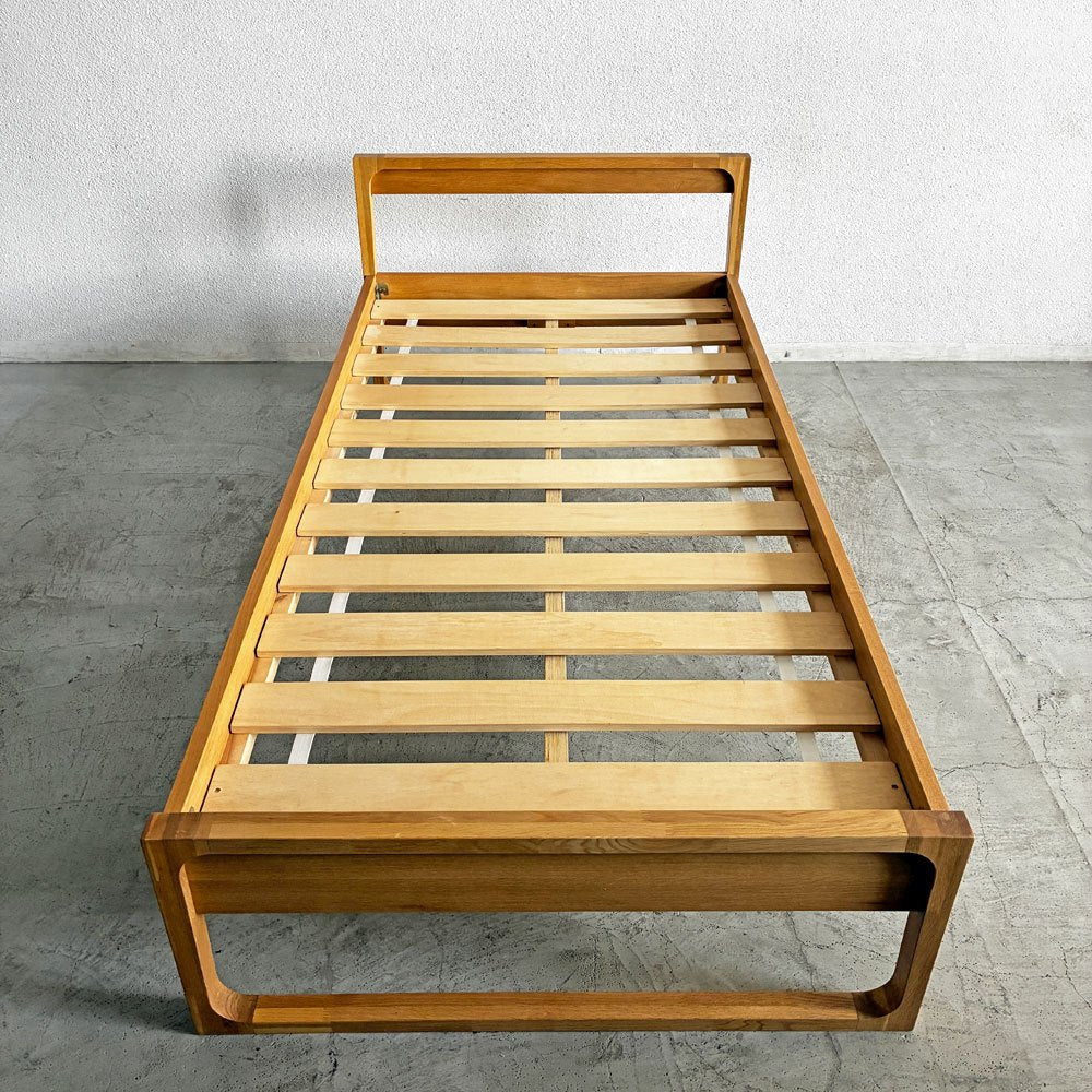 アクタス ACTUS アクタスキッズ フォピッシュ foppish ベッドフレーム シングルサイズ W207cm オーク材 石田和人 廃番 〓