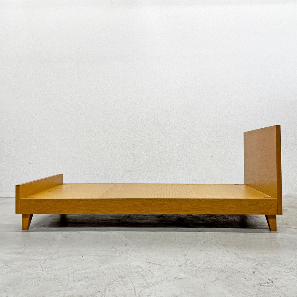 パシフィックファニチャーサービス P.F.S. DH BED ベッドフレーム シングル オーク材 受注生産品 定価￥206,800- 〓