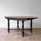 アーコール Ercol エクステンション ダイニングテーブル 伸長式 エルム材 ブラウンカラー UKビンテージ 英国家具 アンティーク 希少 ◇