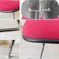 ハーマンミラー Herman Miller ツーピースプラスチックチェア Two Piece Plastic Chair DCM レッド ファブリック ビンテージ ミッドセンチュリー イームズ ★