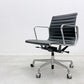ハーマンミラー Herman Miller イームズアルミナムグループチェア マネージメントチェア アルミバフベース ガス圧昇降仕様 5本脚キャスタータイプ 本革 イームズ B 〓