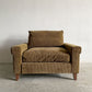 トラックファニチャー TRUCK FURNITURE FKソファ FK SOFA 1.5シーター F-21 グリーンコーデュロイ ウォールナット無垢材 定価￥315,700- 〓