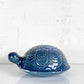 グスタフスベリ GUSTAVSBERG 亀 SKOLUDPADDOR TURTLE ブルー 10cm リサ・ラーソン  ビンテージスウェーデン 北欧雑貨 ■
