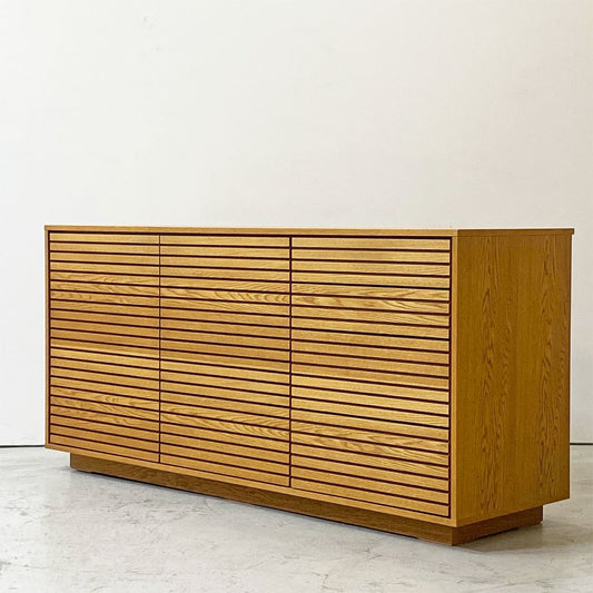 広松木工 hiromatsu ベラクレッパ VERA CREPA オーク材 チェスト & ドア 150cm 2ドア 4ドロワー プッシュオープン ●