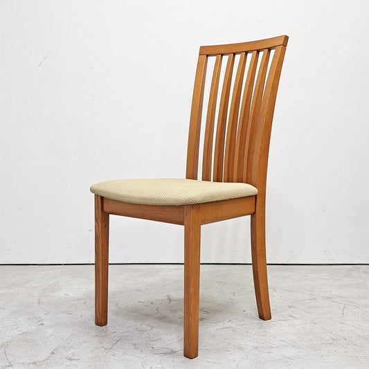 スコービー Skovby ダイニングチェア SM66 ビーチ材 ファブリック モダンデザイン デンマーク 北欧家具 D ●